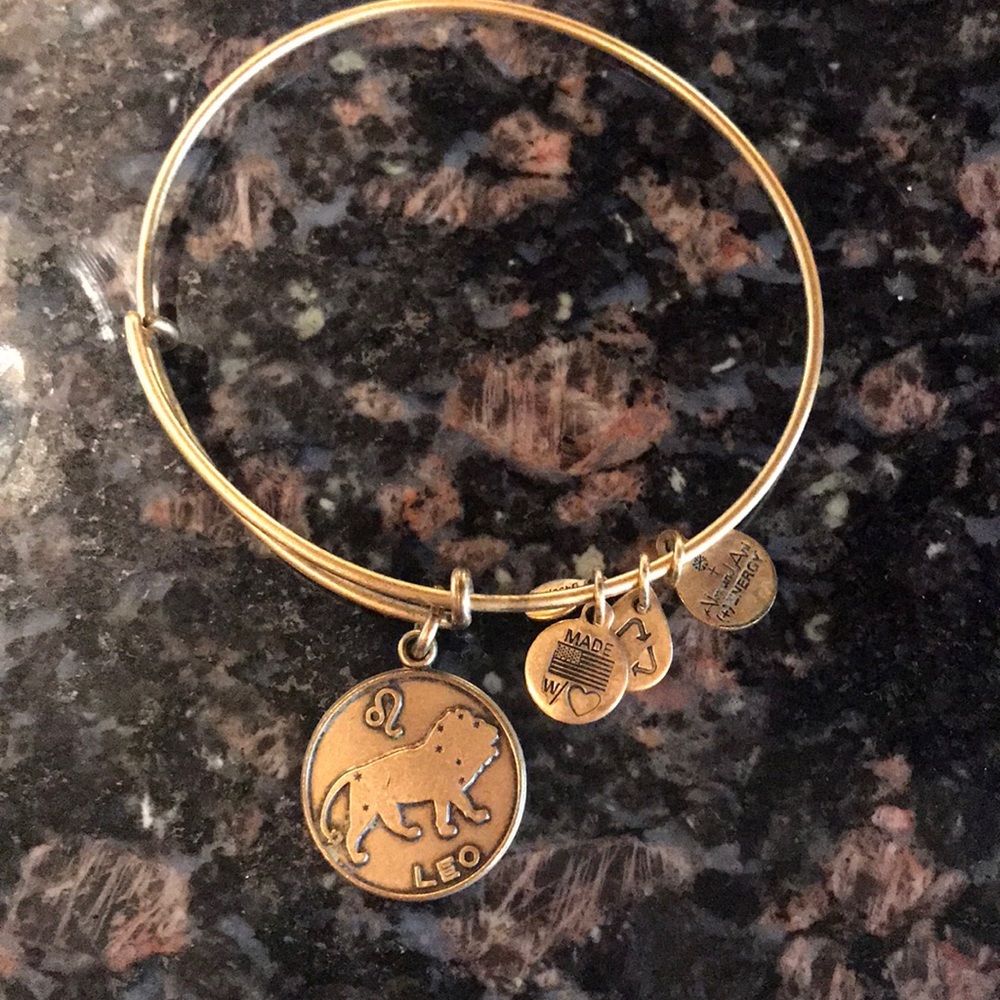 Alex and Ani Gold Leo Bracelet